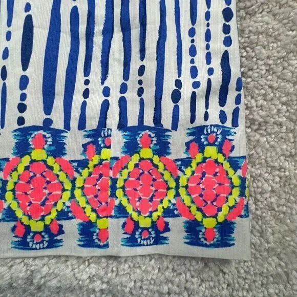 Lilly Pulitzer Iveigh Shift Blue Crush Bay Stripe Dress - Picture 9 of 11